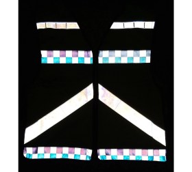 Resim Sng Tekstil Motorlu Kurye Yeleği Reflektörlü Yelek 