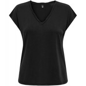 Resim Only Onlhannah S/S V-Neck Top Kadın T-shirt 15326642 (15326642) 