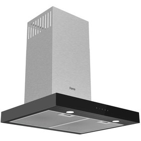 Resim Ferre D100 Siyah T Tipi Davlumbaz 