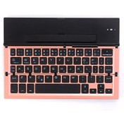 Resim Geeksen Mini Katlanabilir Bt Klavye Taşınabilir Akıllı Fonlar İçin Pembe 