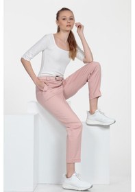 Resim Cigarette Fit Pantolon Gülkurusu 