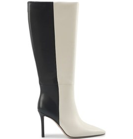 Resim Nine West Justın 5pr Kırık Beyaz Kadın Topuklu Çizme 000000000102012404 Beyaz 