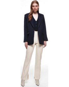 Resim Blazer Ceket Lacivert Lacivert 