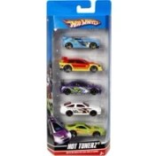 Resim Hot Wheels Beşli Araba Seti - Oyuncak Araba Koleksiyonu, 1:64 Ölçek - 1806 
