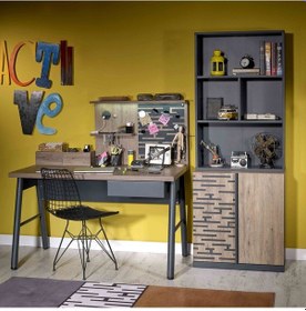 Resim Meltem Kids Active Genç Odası Kitaplık 