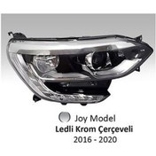 Resim Megane 4 - Iv Sol Ön Far Ledli Krom Çerçeveli 2016-2020 Arası Ayfar-202327 Gns Sot 