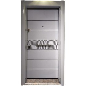 Resim Tez1537 Statik Kasa Düz Model Çelik Kapı 