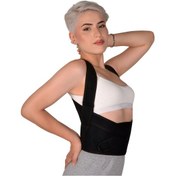 Resim Dik Duruş Korsesi Balenli Unisex Kamburluk Önleyici Korse Özel Tasarım 