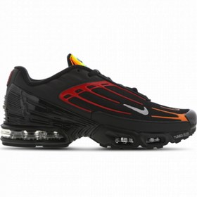 Resim Nike Air Max Plus TN Siyah Kırmızı Turuncu Spor Ayakkabı 