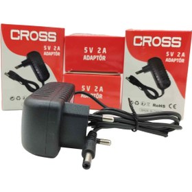 Resim 5V 2A 5.5*2.5mm Adaptörü Cross 