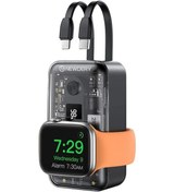Resim Newdery 10000 Mah Pil Paketi Taşınabilir Şarj Cihazı İos Uyumlu Watch/iphone Black 10000mah Siyah 