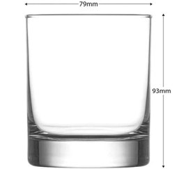 Resim Ada 6'lı Viski Bardağı 