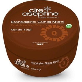 Resim Cire Aseptine Kakao Yağlı Bronzlaştırıcı Güneş Kremi 100 ML 
