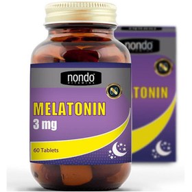 Resim Nondo Melatonin 3 mg 60 Tablet 
