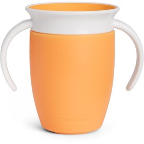Resim Munchkin Mucize 360° Alıştırma Bardağı 6 ay+ 207 ml Turuncu 
