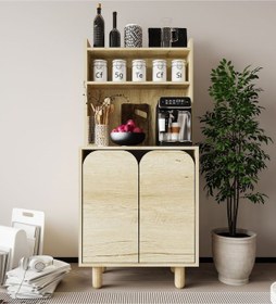 Resim Parma 2 Kapaklı Mutfak Dolap, Kahve Köşesi, Çok Amaçlı Dolap Safir 