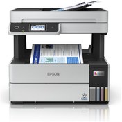 Resim Epson EcoTank L6490 Wi-Fi + Tarayıcı + Fotokopi + Faks Renkli Çok Fonksiyonlu Tanklı Mürekkep Püskürtmeli Yazıcı Daima Sıfır Ürün ve 12 Yıllık GÜVEN.