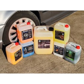 Resim dynamix wash 7'li Oto Yıkama Seti Köpük , Jant, Detay, Lastik, Cila, Krem, Parfüm 