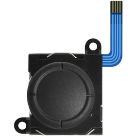 Resim Qingmipy 3d Joystick Tamiri İçin Joy-con Sol/sağ Kumanda Manipülatör - Siyah 
