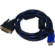 Resim Q-HDV DVI to HDMI 24+1 1.8 M Converter Çevirici Kablo Qport