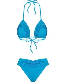 Resim Bonesta Rory Drapeli Üçgen Mavi Bikini Takımı Mavi 