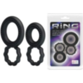Resim Lilitu Shop Baile Ring 2'Li Tırtıklı Penis Halkası 