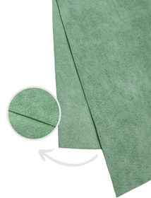 Resim BELLA CAR CARE Güderi Temizlik Bezi 50x70 Cm Cam Ev Ve Temizlik Oto Araba Temizlik Bezi Güderi Bezi Yeşil 