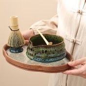 Resim Kiln-Transformed Glaze Matcha Seti - 4 Parça Kit 