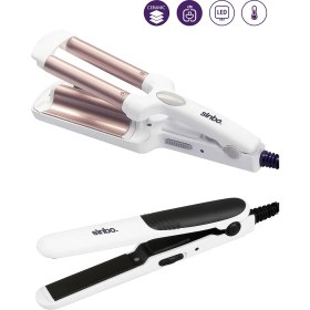 Resim Sinbo Shd 1712 & Shd 1713 Mini 2’li Seyahat Tipi Saç Şekillendirme Seti 