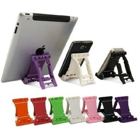 Resim Bucuks Cep Tefonu Tablet Standı Mini Masaüstü Telefon Tutucu Aparat Renkli 