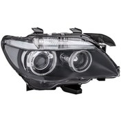 Resim HELLA 1ZS009044-521 Far BMW E65 E66 E67 Bi-Xenon Sag Adaptif 63127162112 1ZS009044521 (WH519556) 