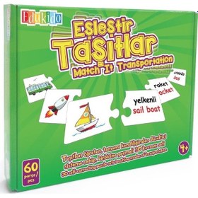 Resim Edu-1010 Chiva. Eşleştir Taşıtlar 