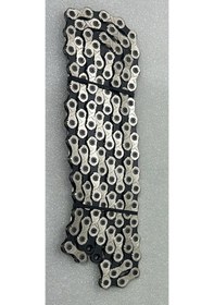 Resim Kmc Zincir X11 118 Lınk 11-vıtes 1/2"x11/128" Sılver /sıyah Kutusuz Gri - Siyah 