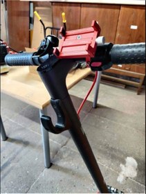 Resim Rapithwin Grandbazaar Xiaomi M365 Elektrikli Scooter Poşet Çanta Askı Çengeli 30kg 