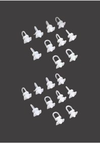 Resim Perde Düğme Stop 500'lü Renkli 