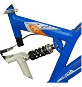 Resim KNT Bisiklet Kadro Amortisörü Kaliteli Sağlam Ürün Kolay Montaj 