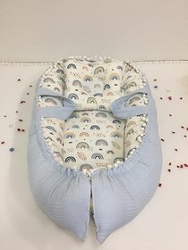 Resim Pikeli ve Ponponlu,Babynest/ana Kucağı/anne Yanı 