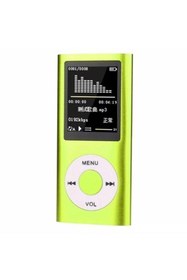 Resim JUNGLEE Dijital Renkli Ekranlı Hafıza Kartı Girişli Metal Mp3-mp4 Çalar 
