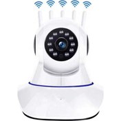 Resim Pazariz KS-516 5 Antenli Gece Görüşlü Hd 360 Derece Wifi Ip Kamera 
