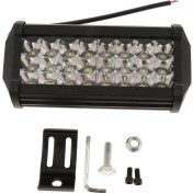 Resim Comely 7 Inç 72W LED Işık Çubuğu 1 Adet Taşkın LED Çubuk Üçlü Sıra LED Sis LED Iş (Yurt Dışından) 