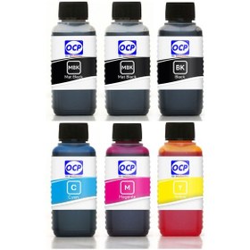 Resim OCP Canon imagePROGRAF iPF770 Uyumlu Yazıcı Mürekkep Seti 100ml 6 Renk 