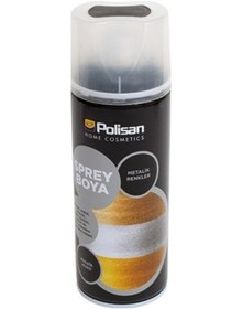 Resim Polisan Metalik Sprey Boya Gümüş Ral-9006 