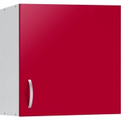 Resim T Designo Tdesigno Boran Mutfak Üst Modül- Çok Amaçlı Dolap 60 cm Kırmızı 