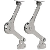 Resim Adet Ağır Hizmet Tipi Yumuşak Kapanan Kapak Menteşesi Çinko Alaşımlı Dolap Menteşesi 50lb Ayarlanabilir Açılı Çocuk Güvenliği - Huiliang 