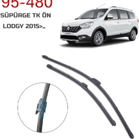 Resim Eraks Car Accesories Lodgy Ön Cam Silecek Süpürgesi Takım 22"+16" 2015 Sonrası 95-480-02 