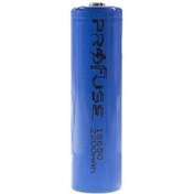 Resim Profuse 2200 mAh 3.7 V 18650 Başlı Li-Ion Şarj Edilebilir Pil 