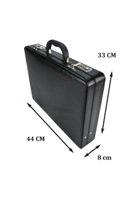 Resim Case Club James Bond Klasik Evrak Çantası Şifreli Kilit 8 Cm Siyah 