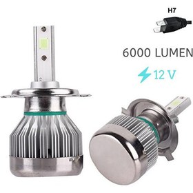 Resim SpaceLed Far Ampulü - H7 -3000LMX2 -30W - Buz Mavisi - 12V / LAAM702 