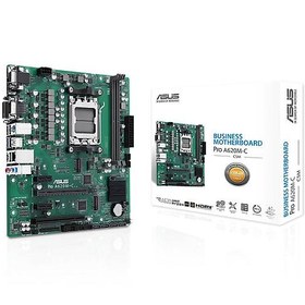 Resim Asus PRO A620M-C-CSM AMD A620 Soket AM5 DDR5 6400MHz 2xM.2 mATX Anakart 