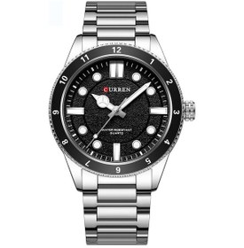 Resim Sones Fngeen 3627 Su Geçirmez Takvimli Erkek Kare Saat Siyah Kemer Altın Kabuk Siyah Yüzey 